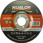 Disco abrasivo para desbaste de metal 4-1/2" x 6.4 mm Kualox KX-DD001