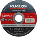 Disco de corte abrasivo para metal 4-1/2" (115 mm) x 1.6 x 22.23 mm Kualox KX-DC008