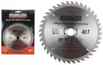 Disco TCT para sierra circular 7-1/4" (185 mm) x 40T Kualox KX-SM002