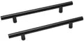 Tiradera cilindrica 96 mm negra Self-Build Hardware (2 por paquete)