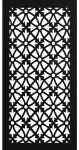 Panel decorativo metalico 1.22 x 2.44 metros (2 mm) mandala negro Decopanel PCL-2 / 50013626