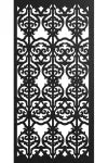 Panel decorativo metalico 1.22 x 2.44 metros (2 mm) ornamental negro Decopanel PCL-5 / 50013629