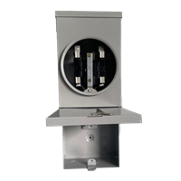 Base para medidor con breaker 2 polos 100A Siemens MM0202ML