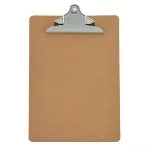 Tabla de madera con prensa tamaño carta
