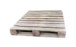 Tarima (pallet) de madera reutilizable (40" x 48" estilo europeo para block)