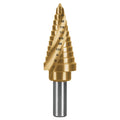 Broca escalonada titanio 11 escalones 1/4" a 7/8" Truper Expert BES-11X / 101554