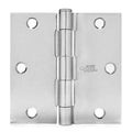 Bisagra de puerta 3" x 3" cromo (zinc) National Hardware N830-196
