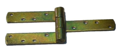 Bisagra soldable T24 galvanizada 9-1/2" x 4" 3 aletas
