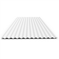 Lamina techo ondulada esmaltada blanco 0.46 mm x 1.06 metros