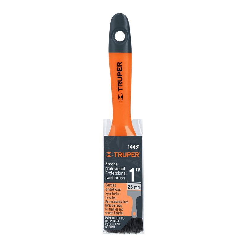 Brocha con mango de plastico 1" Truper