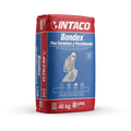 Mortero adhesivo Bondex Plus Ceramica y Porcelanato saco 40 kg Intaco (gris)