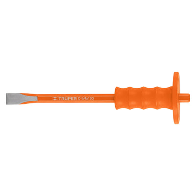 Cincel 3/4" x 12" con grip Truper C-3/4X12G / 12172