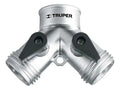 Conector Y de aluminio entrada 3/4" Truper AD-2 / 10372