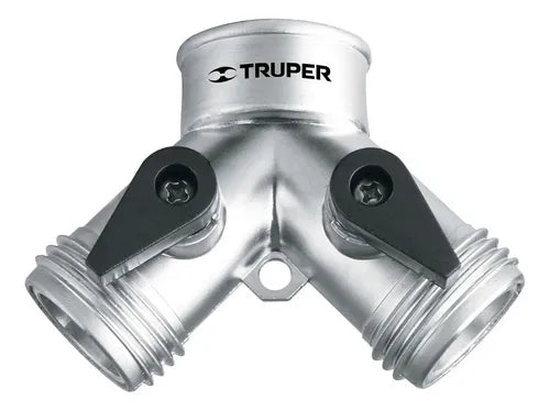Conector Y de aluminio entrada 3/4" Truper AD-2 / 10372