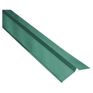 Cumbrera esmaltada verde #26 (0.46 mm) 45 cm x 1.83 metros