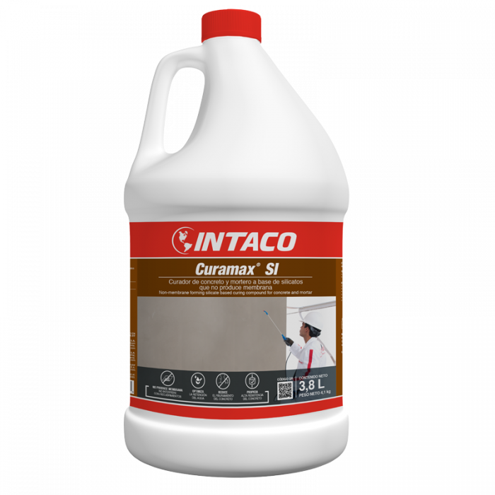 Aditivo curador para concreto Curamax SI no produce membrana galon (3.78 litros) Intaco
