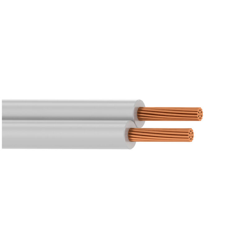Cable SPT 2 x 14 blanco metro