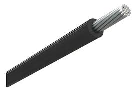 Cable de aluminio XHHW S-8000 #1/0 negro metro