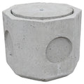 Caja registro 4" octogonal concreto 32 x 32 x 28 cm