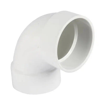 Codo sanitario 90° PVC SDR32.5 pared delgada 75 mm (3")