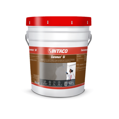 Aditivo curador para concreto Curamax SI no produce membrana cubeta (18.9 litros) Intaco