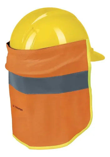 Cubre nuca para casco naranja Truper CUNU-N / 12355