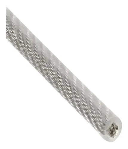 Cable de acero 3/16” con forro 1/4”