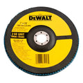 Disco abrasivo flap metal 7" x 22.2 mm grano 60 Dewalt DW8323
