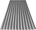 Lamina techo ondulada galvanizada con aluminio 0.31 mm x 0.81 x 3.66 metros