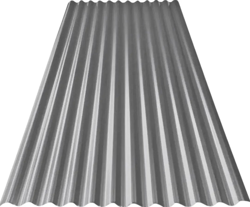 Lamina Galvanizada Ondulada #26 0.45mm 0.81x 3.66 m