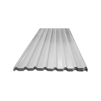 Lamina techo rectangular esmaltada blanca #26 0.40 mm x 1.07 x 3.66 metros