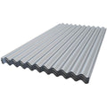 Lamina techo ondulada galvanizada con aluminio 0.36 mm x 0.81 x 3.66 metros