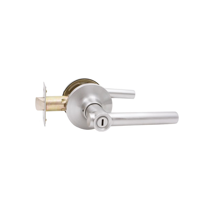 Cerradura manija con llave cromo satinado Leeds Yale 0010580