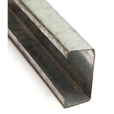 Perfil C galvanizado 50 x 70 x 1.20 mm (2" x 3") x 6 metros RTG018