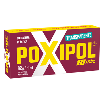 Adhesivo transparente 70 ml Poxipol
