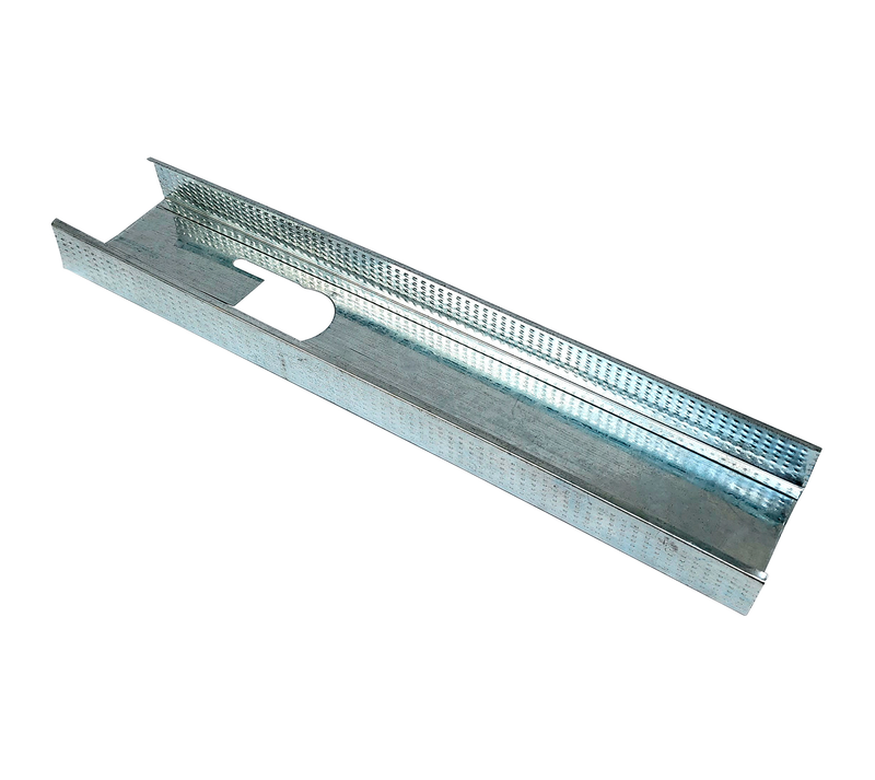 Poste stud para gypsum 0.36 mm x 2-1/2" (63 x 32 mm x 3.05 metros)