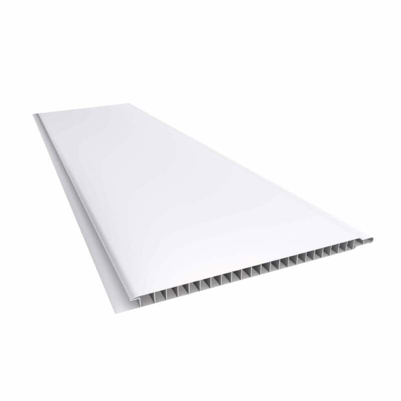 Tablilla plastica mate Blanca 7 mm (595 x 25 cm)