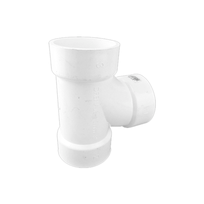 Tee Sanitaria Delgada Pvc 150 mm - 6"