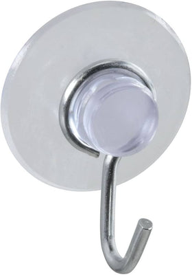 Ventosa con gancho grande transparente National Hardware N259-952 (3 por paquete)