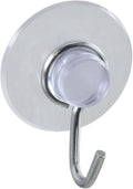 Ventosa con gancho transparente National Hardware N259-945 (4 por paquete)