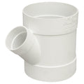 Yee sanitaria reducida PVC SCH40 pared gruesa 150 x 100 mm (6" x 4")