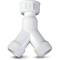 Yee plastica para manguera de lavadora 3/4" Uniflex