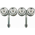 Carrito para riel de porton con perno 600 libras (300 libras por rodin) National Hardware N181-461 (2 por paquete)