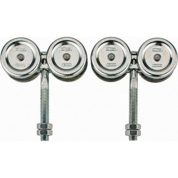 Carrito para riel de porton con perno 600 libras (300 libras por rodin) National Hardware N181-461 (2 por paquete)
