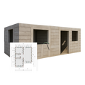 CASA PREFABLOCK 42M2