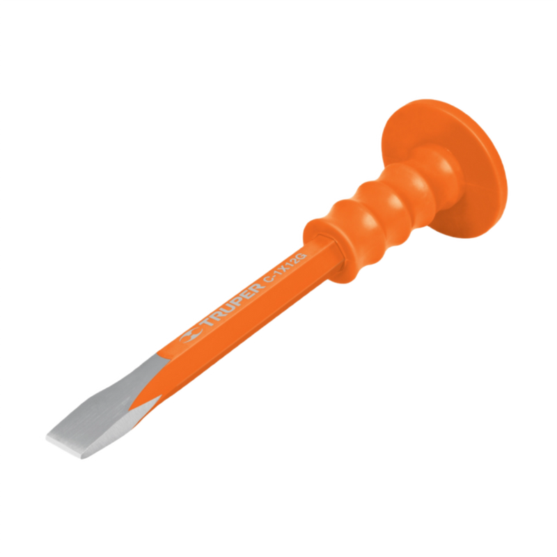 Cincel 1" x 12" con grip Truper