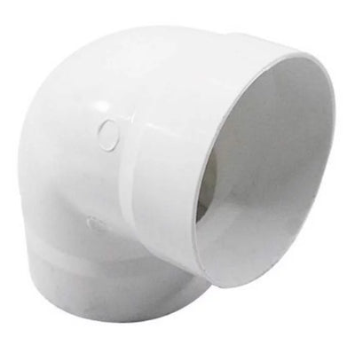 Codo para canoa 90° PVC 50 mm (2")