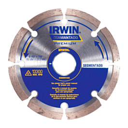 Disco de corte diamantado segmentado 4-1/2" Irwin IW47452