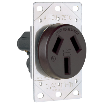 Tomacorriente de empotrar 3P 50A 125-250V NEMA 10-50R Pass&Seymour L