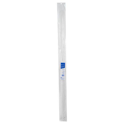 Amarra plastica 9 x 900 mm 175 libras blanca Volteck CIN-17590 / 48987 (10 por paquete)